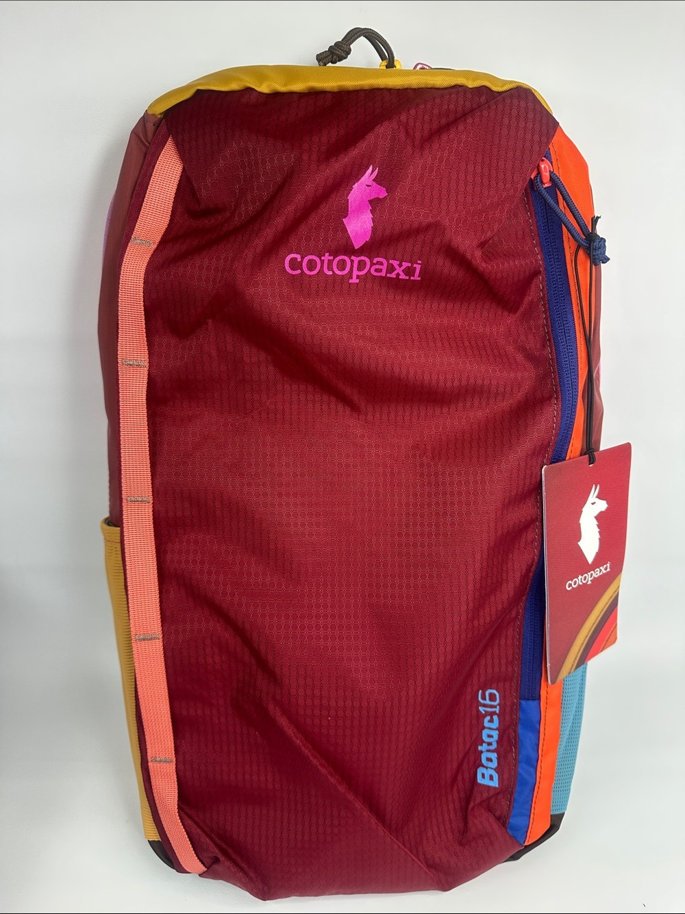 Cotopaxi Batac Del Día 16L Backpack One-of-a-Kind Multicolor Lightweight Daypack